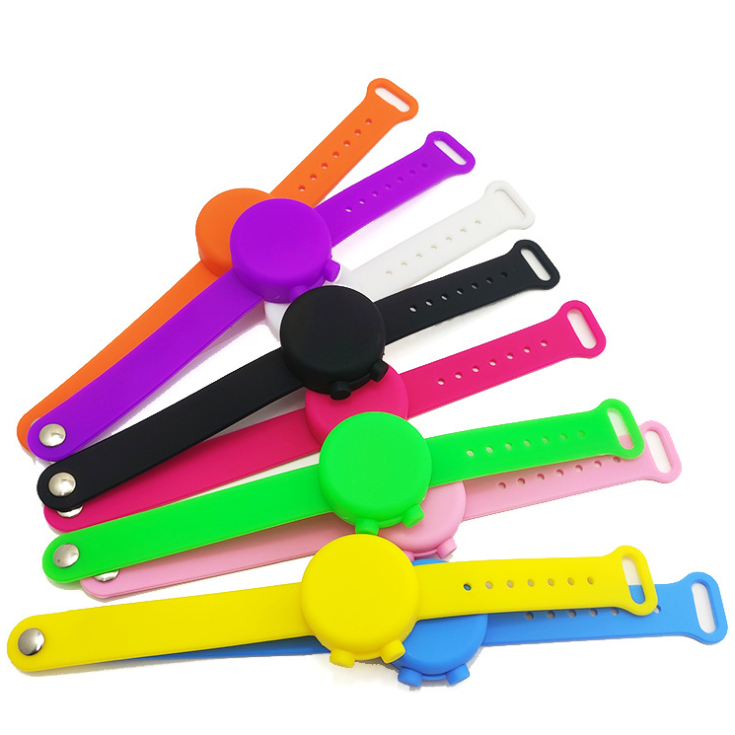 硅膠洗手液腕帶手環